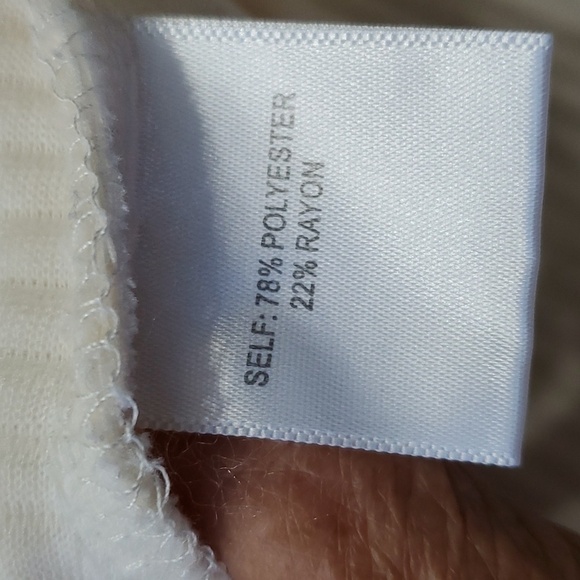 ANTHROPOLOGY‎ JANE & DELANCEY, Hoodie top, ribbed. Size large. Tie - Picture 10 of 11